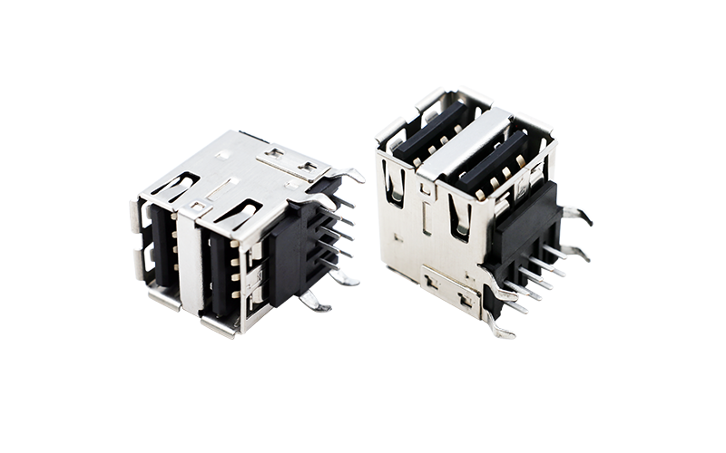 104053551-USB2.0 A TYPE 雙層母座 104053551-USB2.0 A TYPE 雙層母座