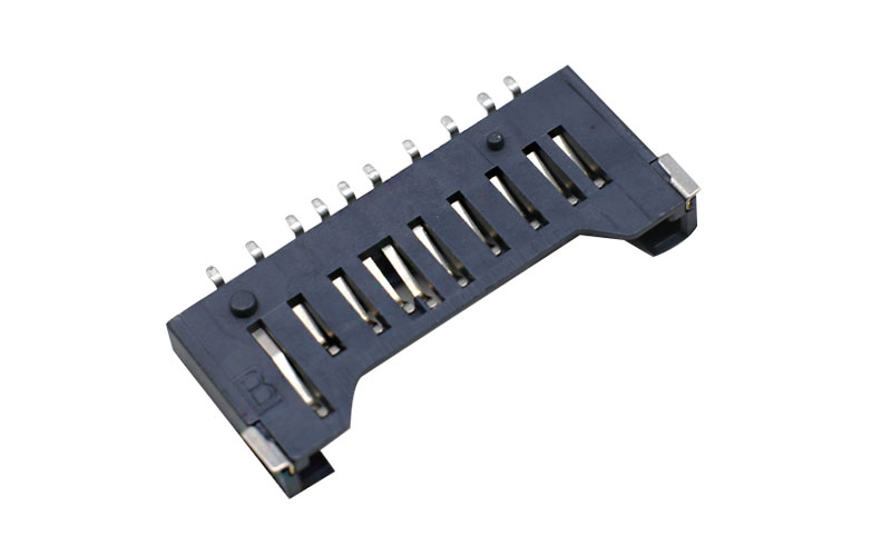 402013402-D SD全塑黑膠簡(jiǎn)易卡座帶焊腳 402013402-D SD全塑黑膠簡(jiǎn)易卡座帶焊腳