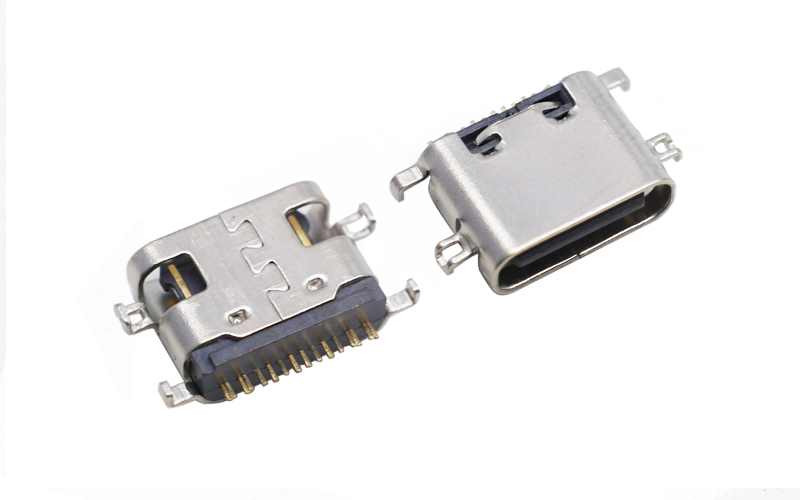 104315142?—TYPE C單排母座16Pin 大電流快充數(shù)據(jù)插座 USB連接器 104315142?—TYPE C單排母座16Pin 大電流快充數(shù)據(jù)插座 USB連接器