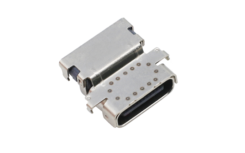 104036302-24P雙排TYPE-C母座 40G快充母座 usb type-c連接器廠家 104036302-24P雙排TYPE-C母座 40G快充母座 usb type-c連接器廠家