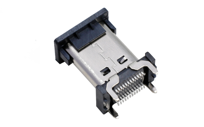 104014292-usb type-c接口 TYPE-C24p立式母座 智能穿戴連接器 104014292-usb type-c接口 TYPE-C24p立式母座 智能穿戴連接器