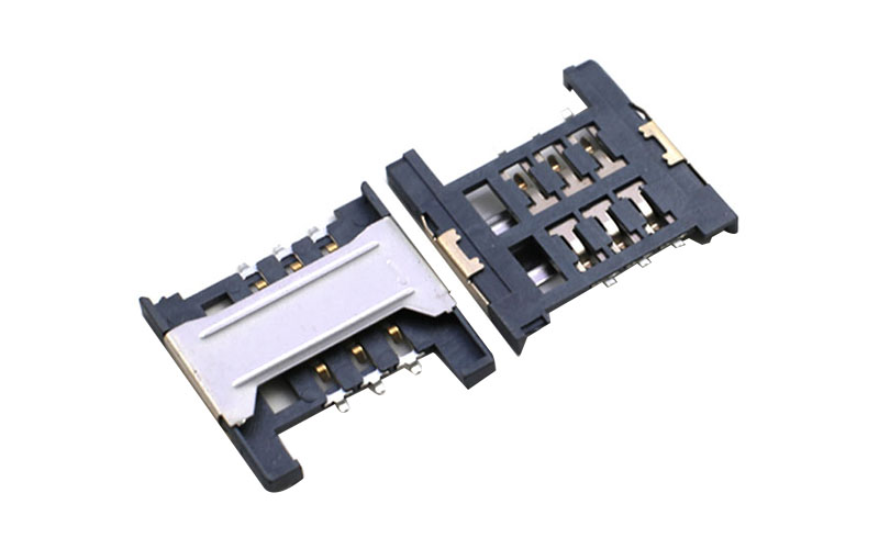 402011882-A SIM 直插式 H1.8卡座 402011882-A SIM 直插式 H1.8卡座