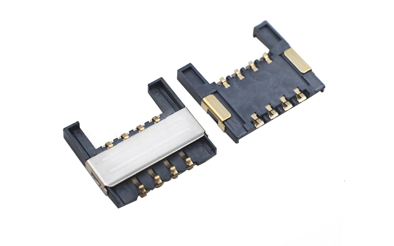 102313092- SIM卡座H2.2 直插式8PIN卡槽 102313092- SIM卡座H2.2 直插式8PIN卡槽