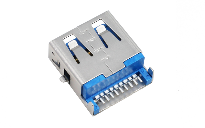 104016632-USB 3.1沉板2.05 高頻過10G母座 104016632-USB 3.1沉板2.05 高頻過10G母座