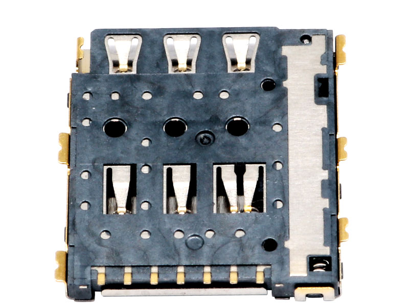 1.24nano SIM pushpush 卡卡座卡槽SIM卡插槽MS011 SIM卡槽卡槽供應(yīng)商