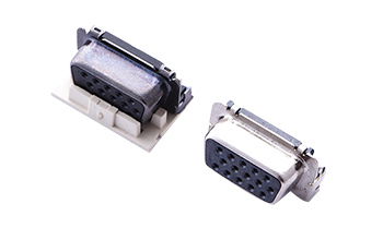 101411282-VGA slim 15 pin d-sub連接器 101411282-VGA slim 15 pin d-sub連接器