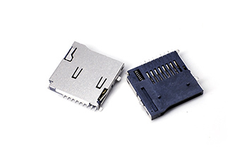 102010862-TF PUSH PUSH外焊卡座&?雙彈片款SMT貼片 102010862-TF PUSH PUSH外焊卡座&?雙彈片款SMT貼片