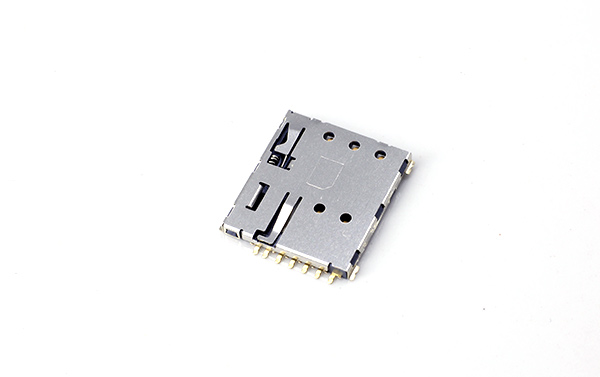 102312402-舊NANO SIM PUSH H1.37有柱卡座 兼容TE(2336582-1) 102312402-舊NANO SIM PUSH H1.37有柱卡座 兼容TE(2336582-1)